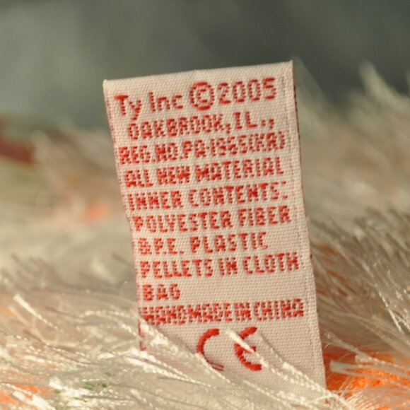 plush TY punkies ghost 2005 Screamers stuffed animal (W1589) - Picture 7 of 9